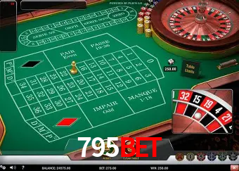 Roulette Table 795bet